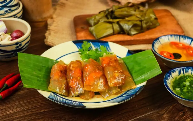 Banh Loc - Tapioca Dumplings found in Hue