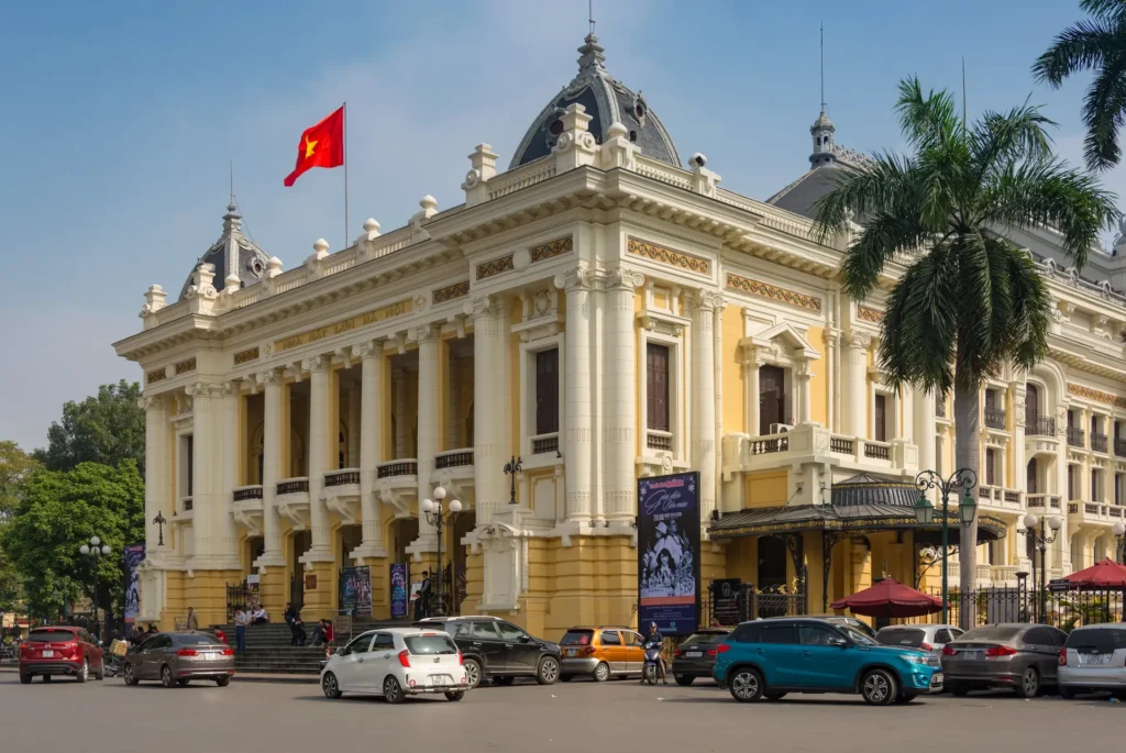 The Stunning Exterior of Hanoi Opera House