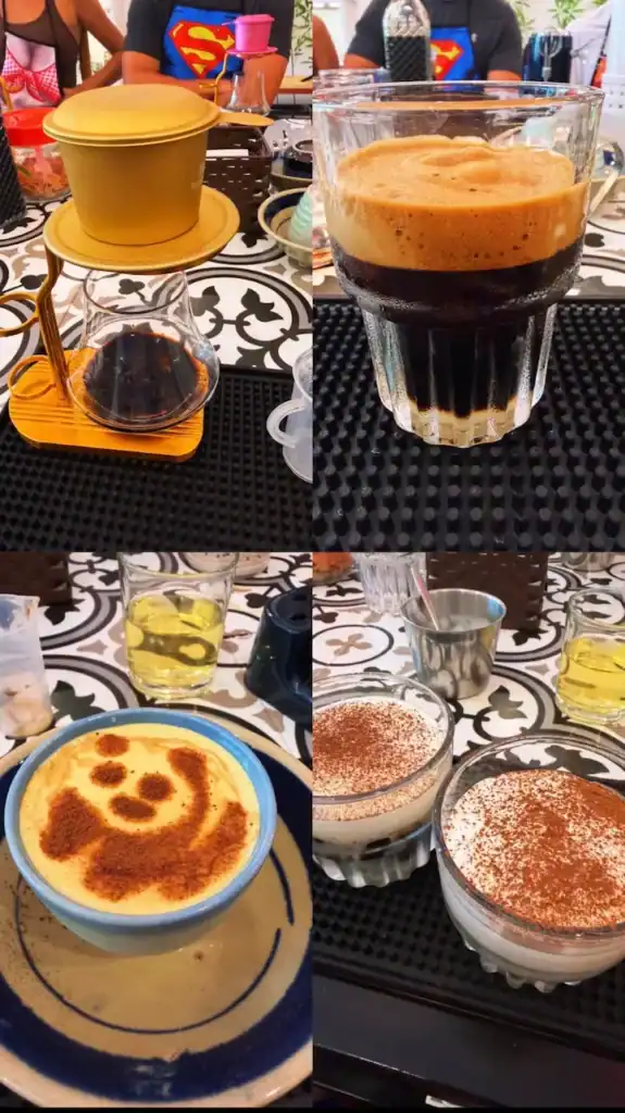Vietnamese coffee making class in Hoi An, if you have free time during the 2 Week Vietnam Itinerary