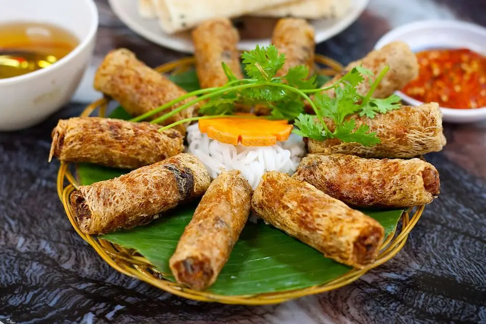 nem ran Hanoi fried spring rolls
