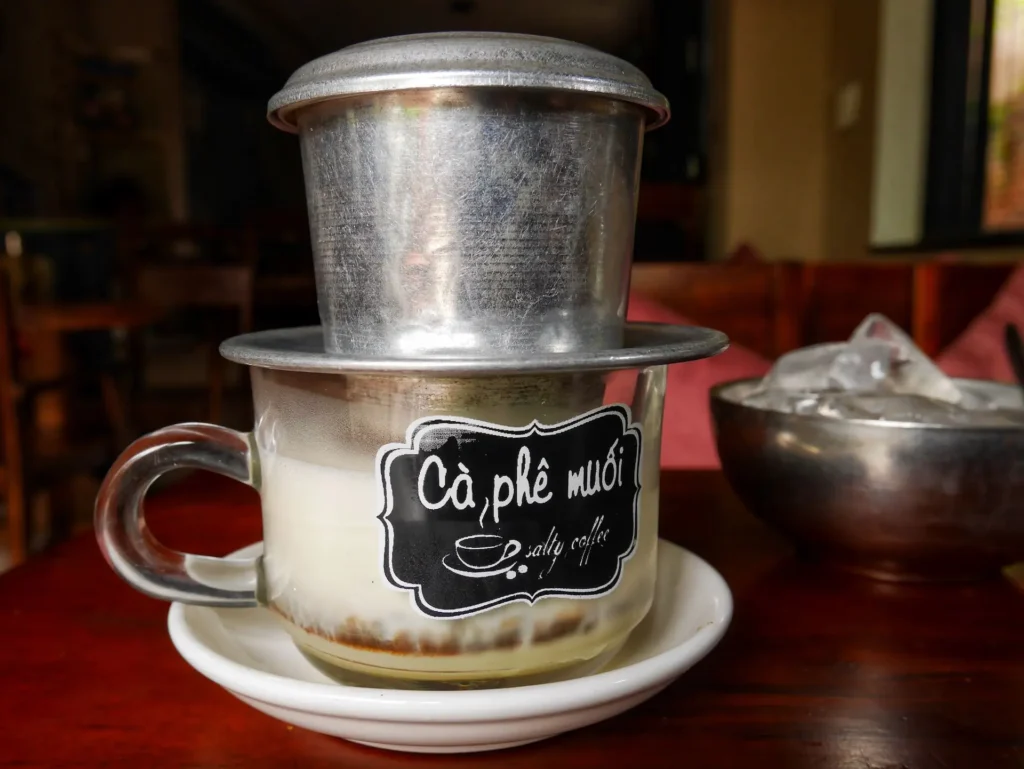 Salt Coffee is a must try dish in Hue