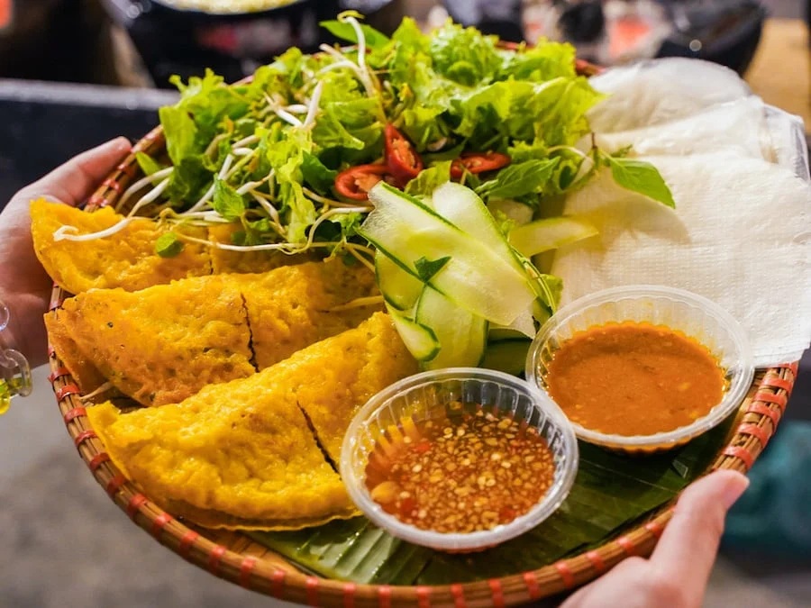Banh Xeo pancakes Hoi An