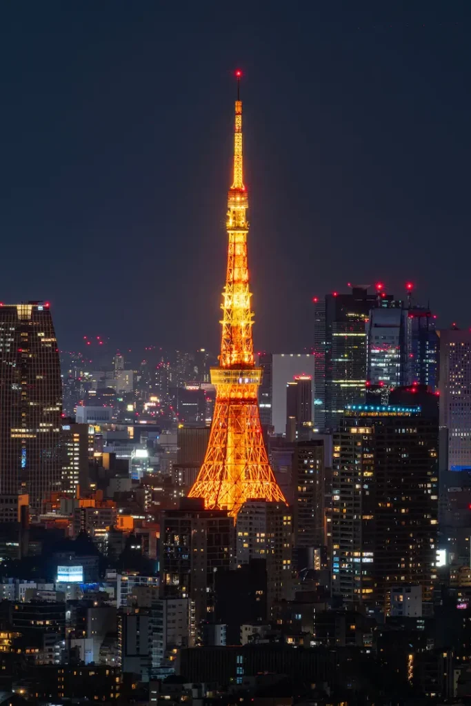 Tokyo skyline at dusk, the starting point for this Japan itinerary for first timers